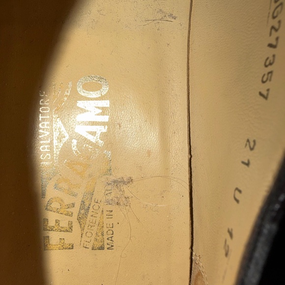 Salvatore Ferragamo Brown Dress Shoes - Picture 7 of 7